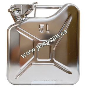 Jerry Can 5 Litros Acero Inoxidable